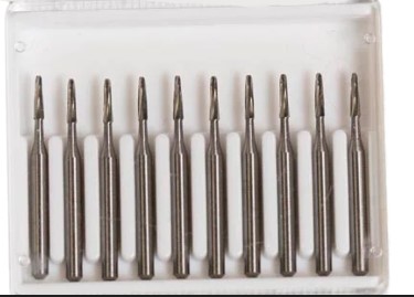 FREZE CONICE 1 MM REPARATII PARBRIZE - 10 BUC/SET